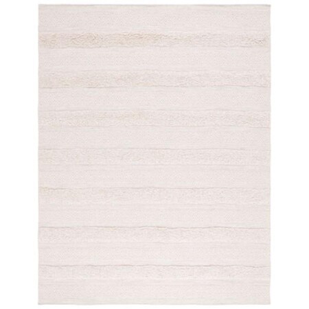 Safavieh 6 x 6 ft. Vermont Round Hand Woven Rug; Ivory & Beige VRM903A-6R